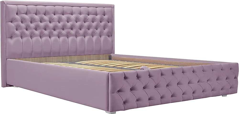 Односпальная кровать с мягким изголовьем Флоренция Дизайн-1
