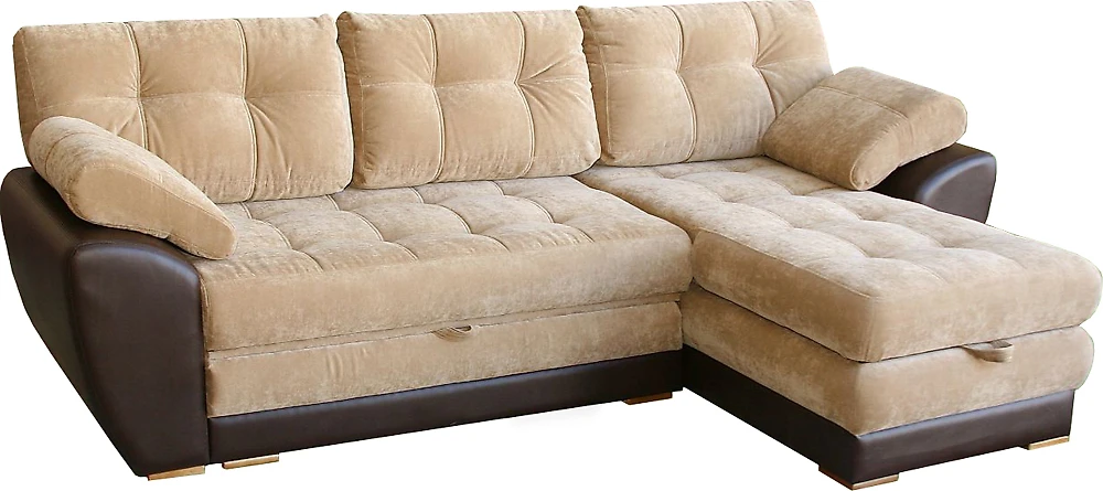 Угловой диван на деревянном каркасе Император-2