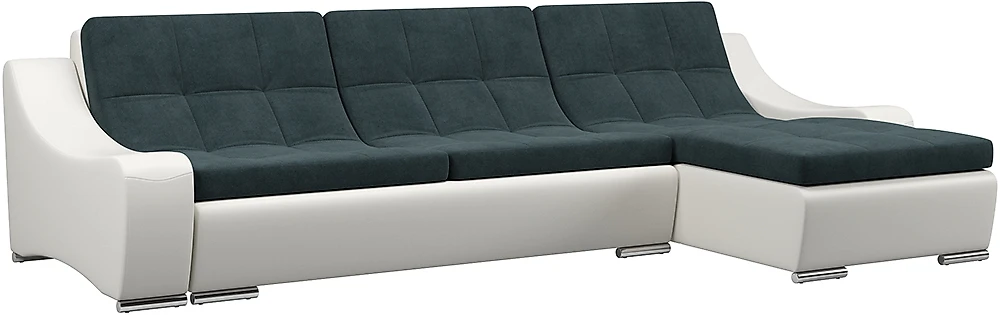 Современный модульный диван Монреаль-8 Индиго