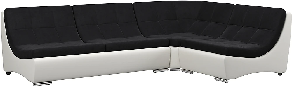 Угловой диван с креслом Монреаль-4 Нуар