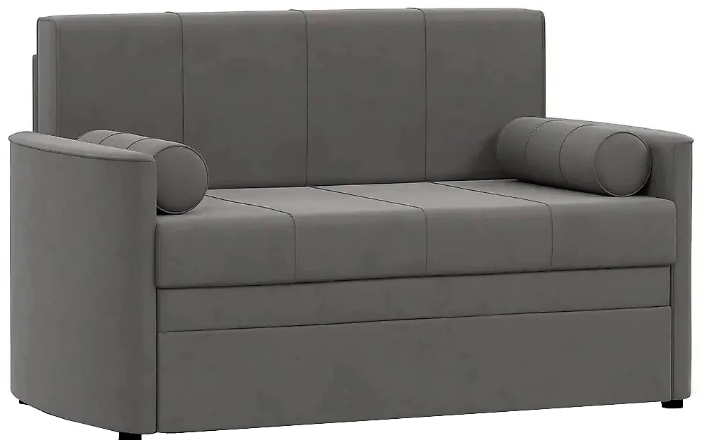 Прямой диван серого цвета Мелани Дизайн 3