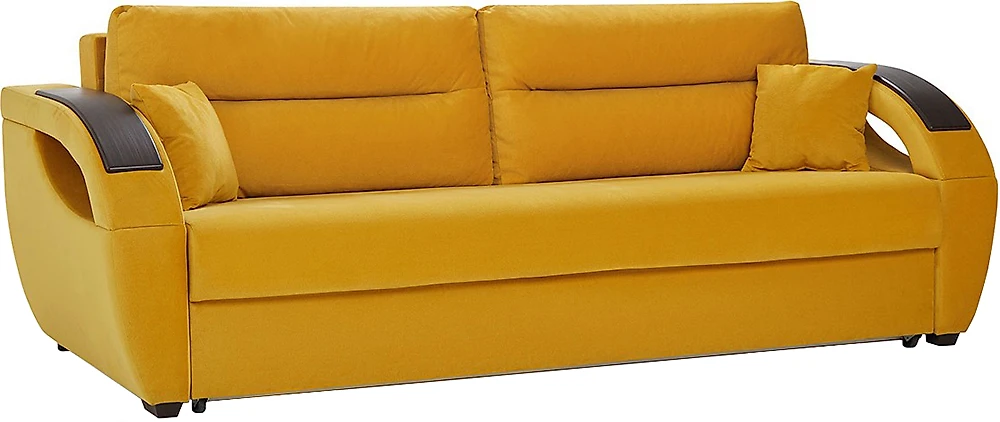 Жёлтый прямой диван Мартин Саммер