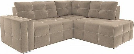 Угловой диван с креслом Леос Плюш Лайт