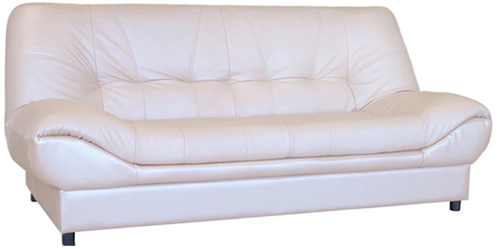 Белый кожаный диван Танаис