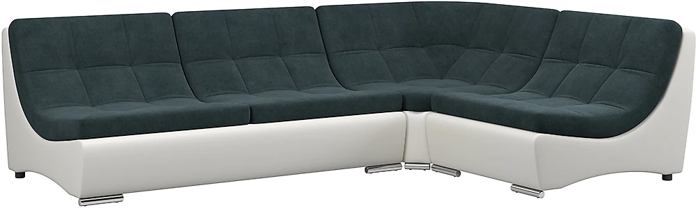 Угловой диван с креслом Монреаль-4 Индиго