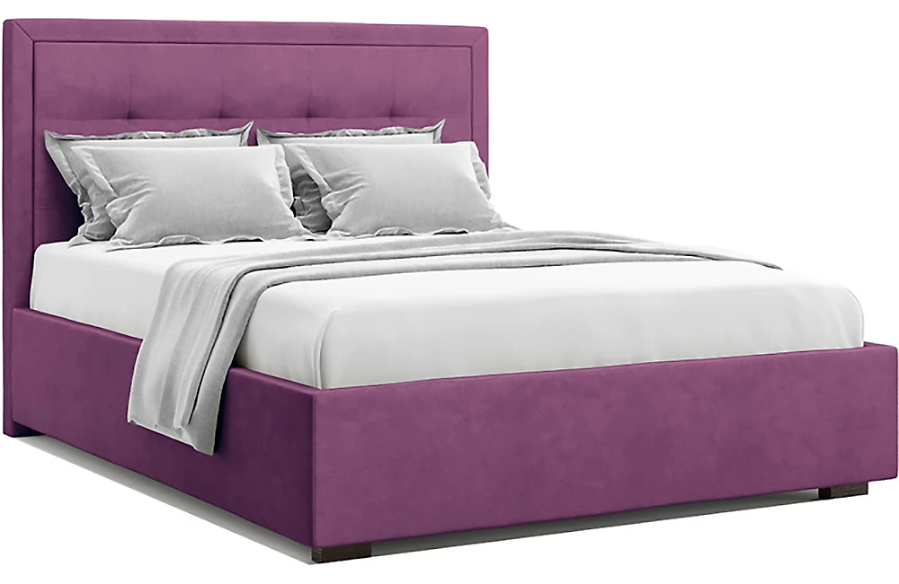 Кровать с ортопедическим матрасом Комо Фиолет