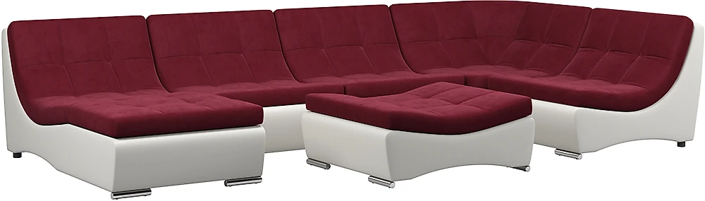 Угловой диван с креслом Монреаль-7 Марсал