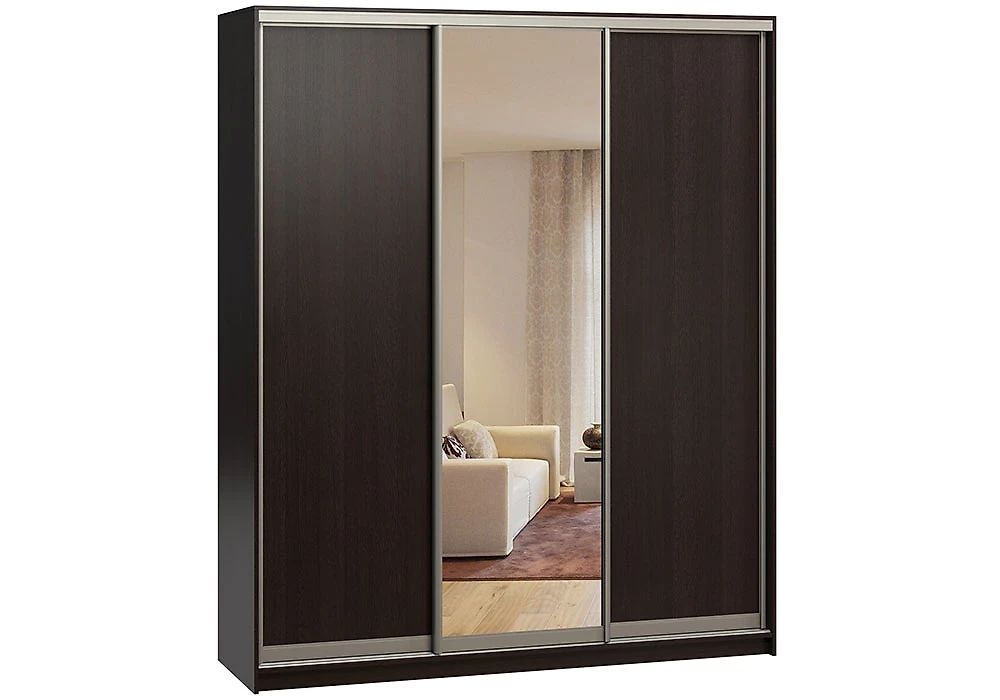 Шкаф для вещей Байкал Дизайн-1 3 двери