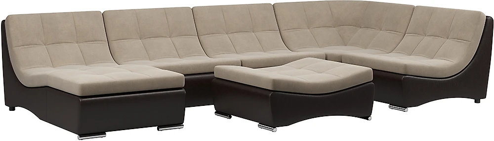 Современный модульный диван Монреаль-7 Милтон