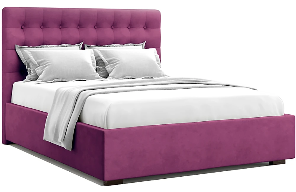 Кровать двуспальная 160х200см Брайерс (Эмбер) Фиолет