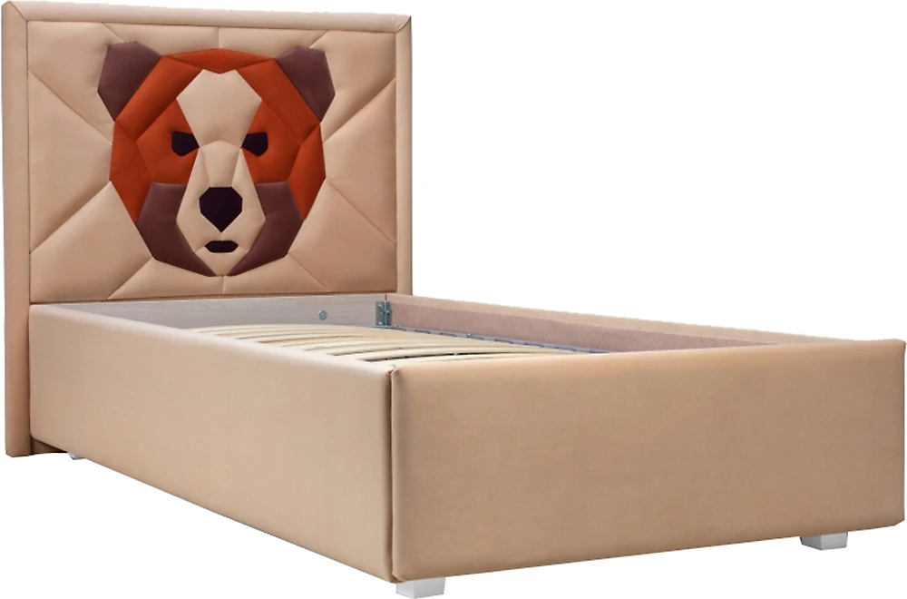 Детская кровать на колесиках Геометрия Bear Дизайн-1