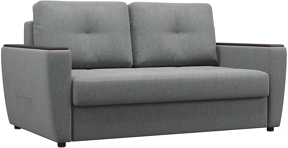 Прямой диван серого цвета Дубай (Майами) Дизайн 1