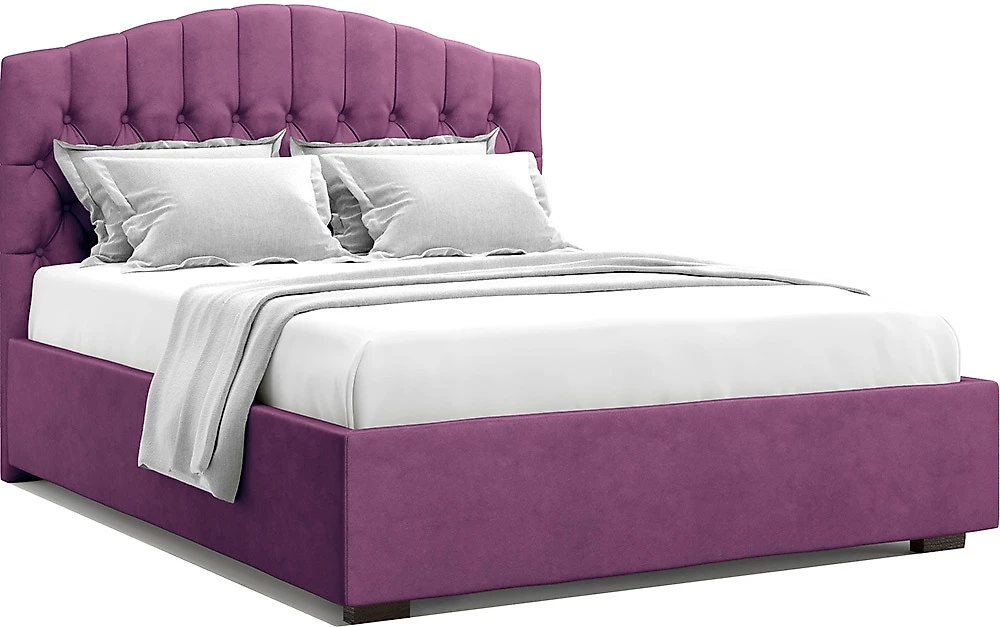 Двуспальная кровать из ЛДСП Лугано Фиолет