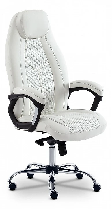 Кресло для руководителя  BOSS люкс Дизайн-3