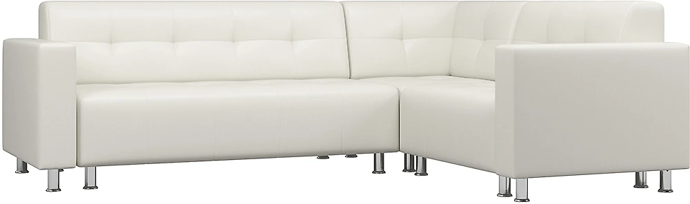 Угловой диван с креслом Парламент Белый