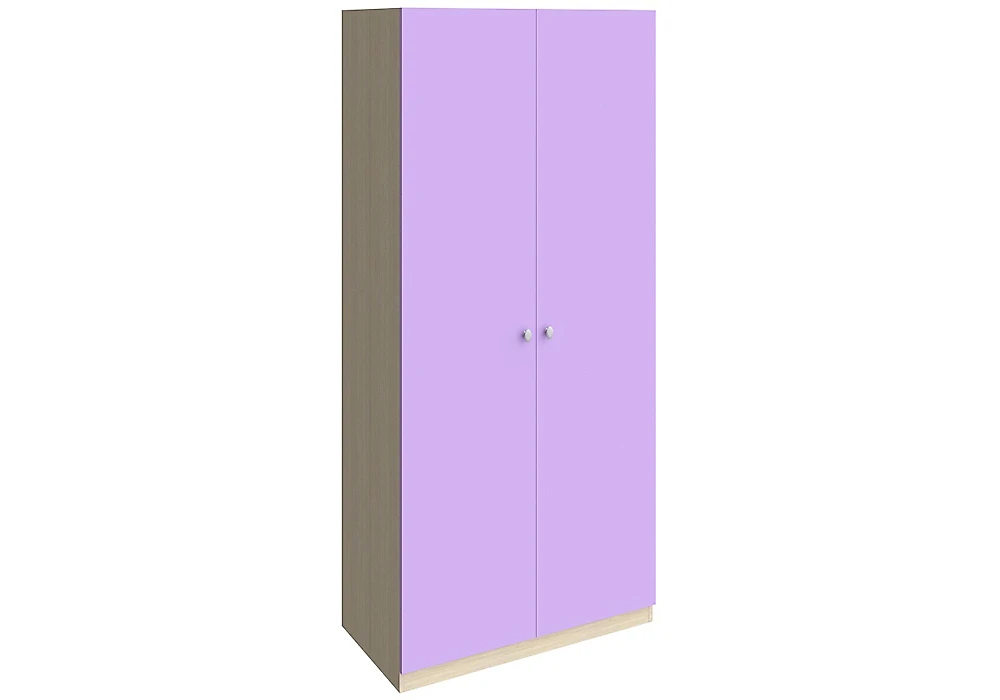 Распашной шкаф в прихожую Астра-45 (Колибри) Фиолетовый