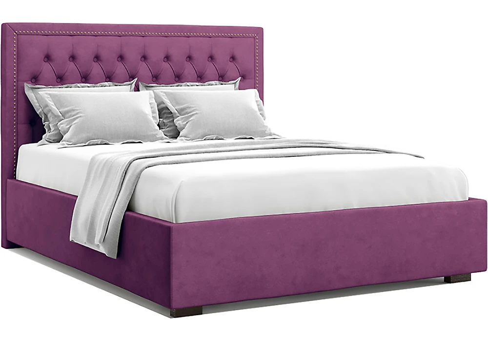 Кровать с ящиками для белья Орто Фиолет