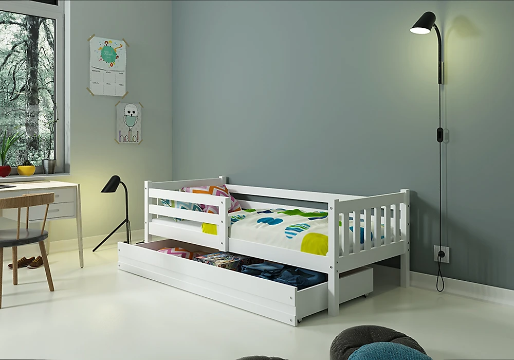 детская кровать 160х80 см Малыш-2 - (Соня)