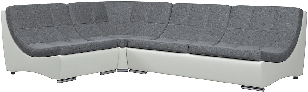 Угловой диван с креслом Монреаль-2 Кантри Графит