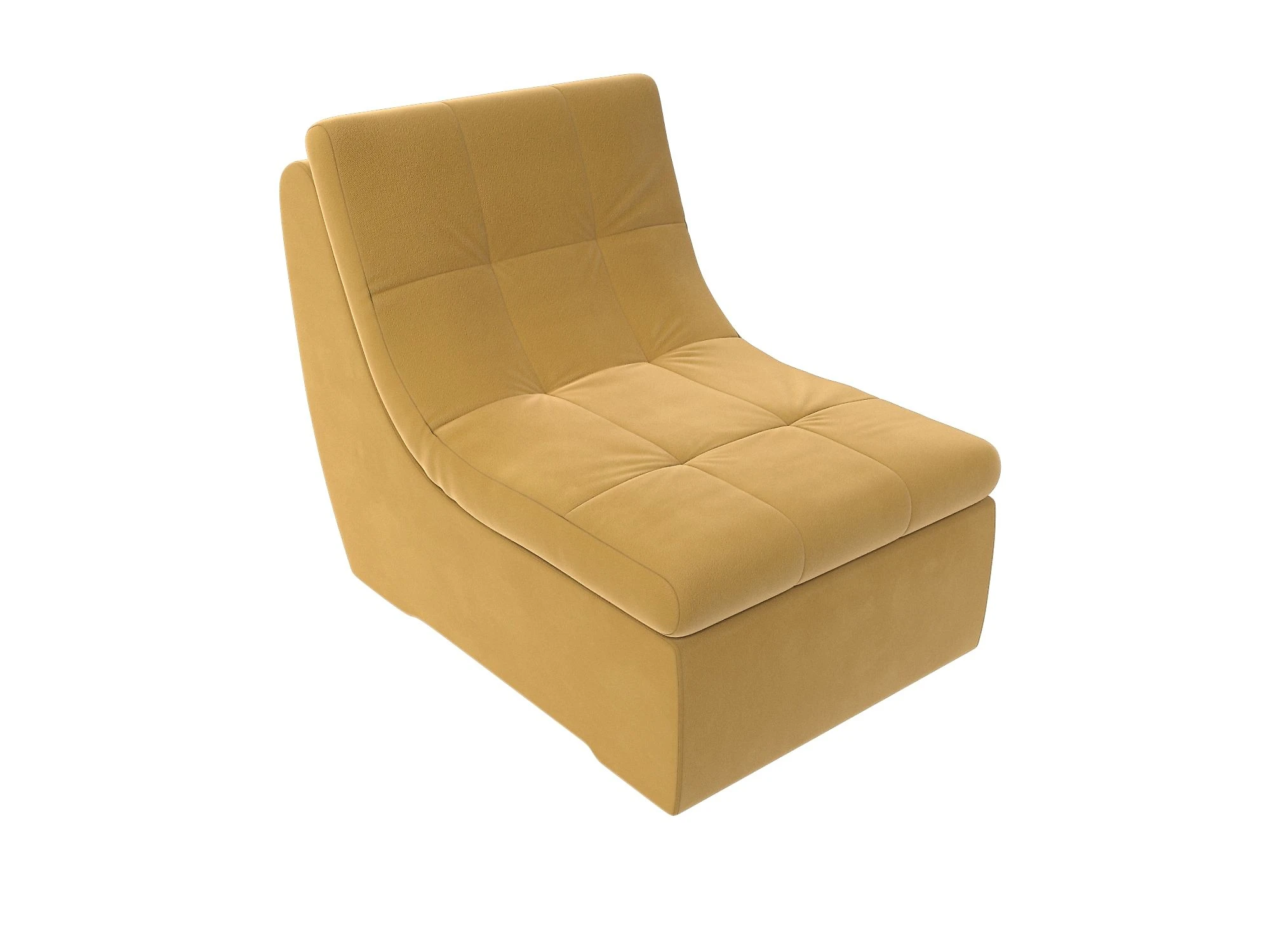 кресло желтого цвета Холидей Дизайн 13