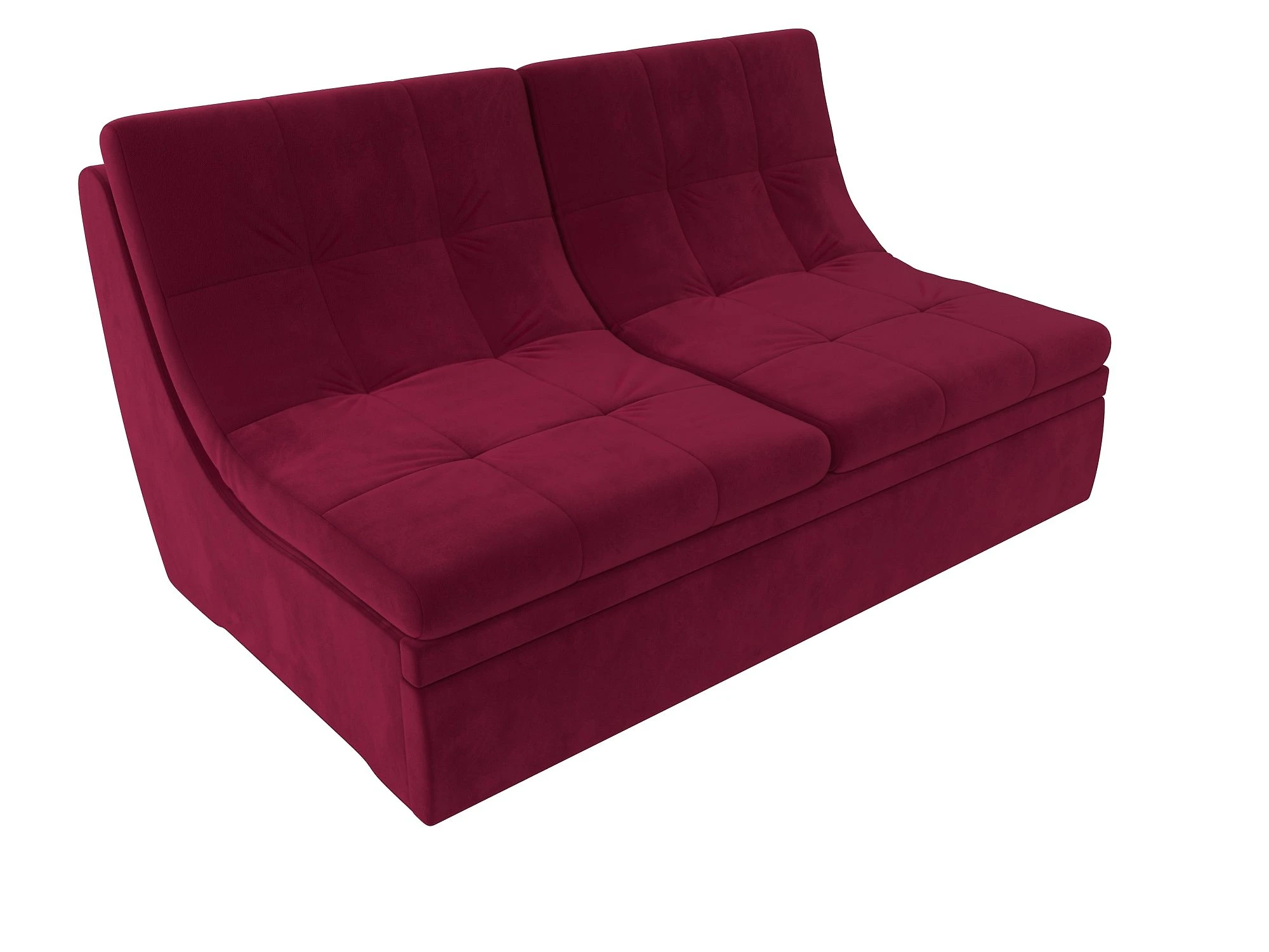 Красный модульный диван Холидей Дизайн 11