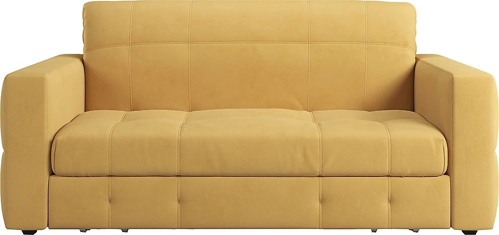 Мягкий диван Соренто-2 Плюш Мастард