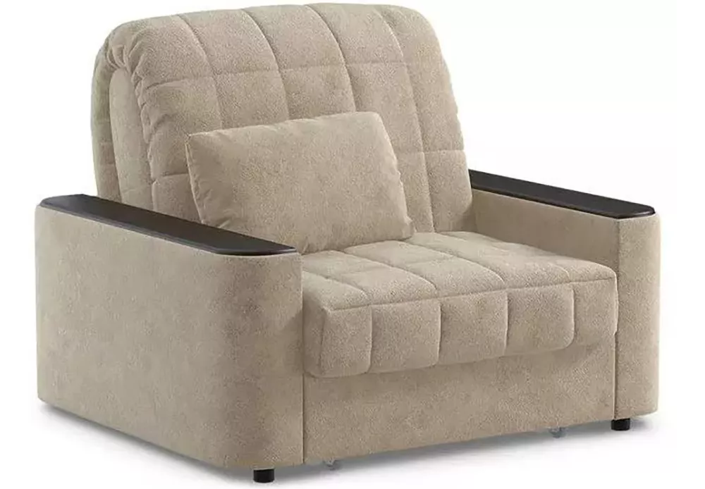 Кресло-кровать Даллас Плюш Сахара купить за 33690 руб в Москве винтернет-магазине «Гуд Мебель»