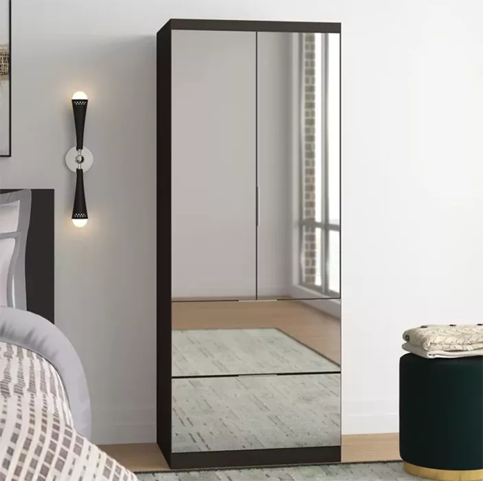 Шкаф для одежды с зеркалом Мирта с зеркалом