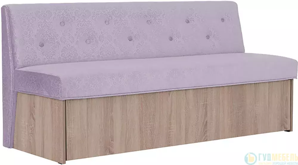 Узкий кухонный диван Верона Фиолетовый