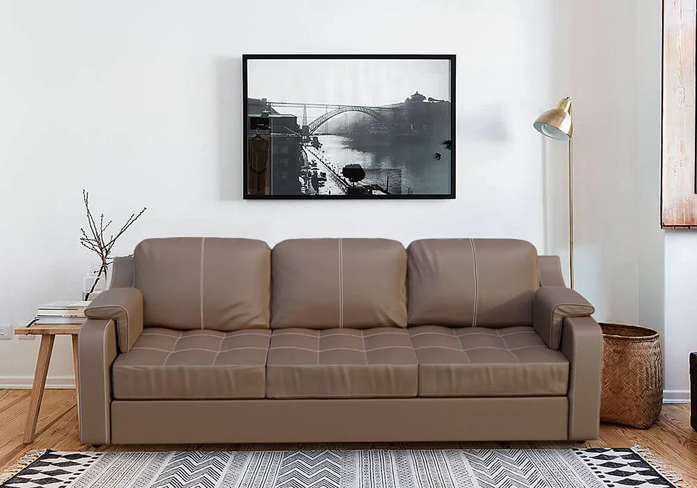кожаный диван Берета Дизайн 1 кожаный