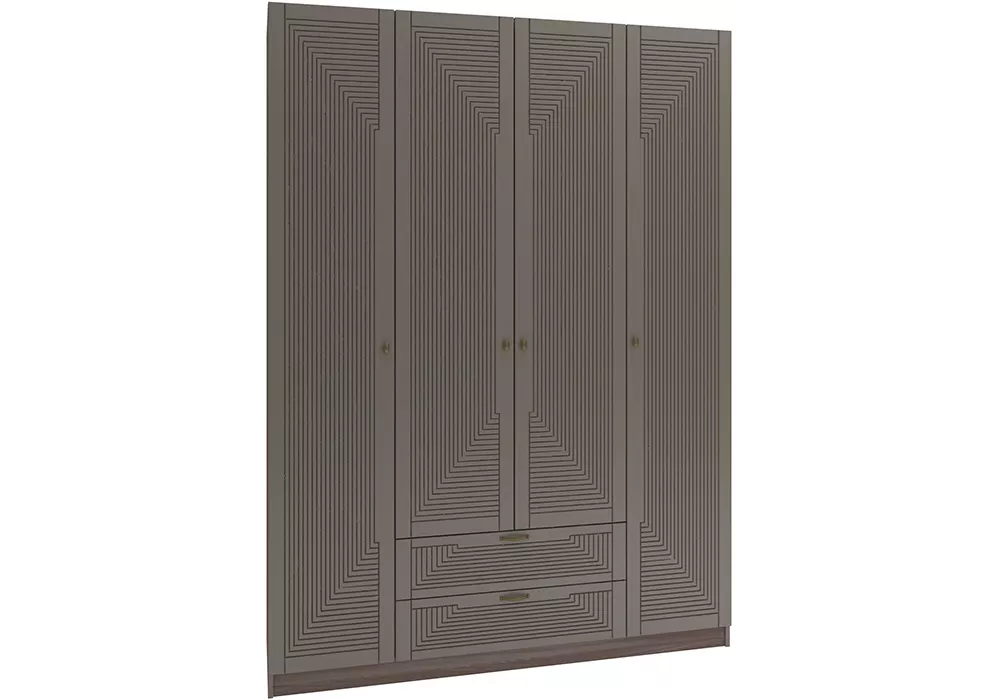 Шкаф коричневого цвета Фараон Ч-2 Дизайн-2