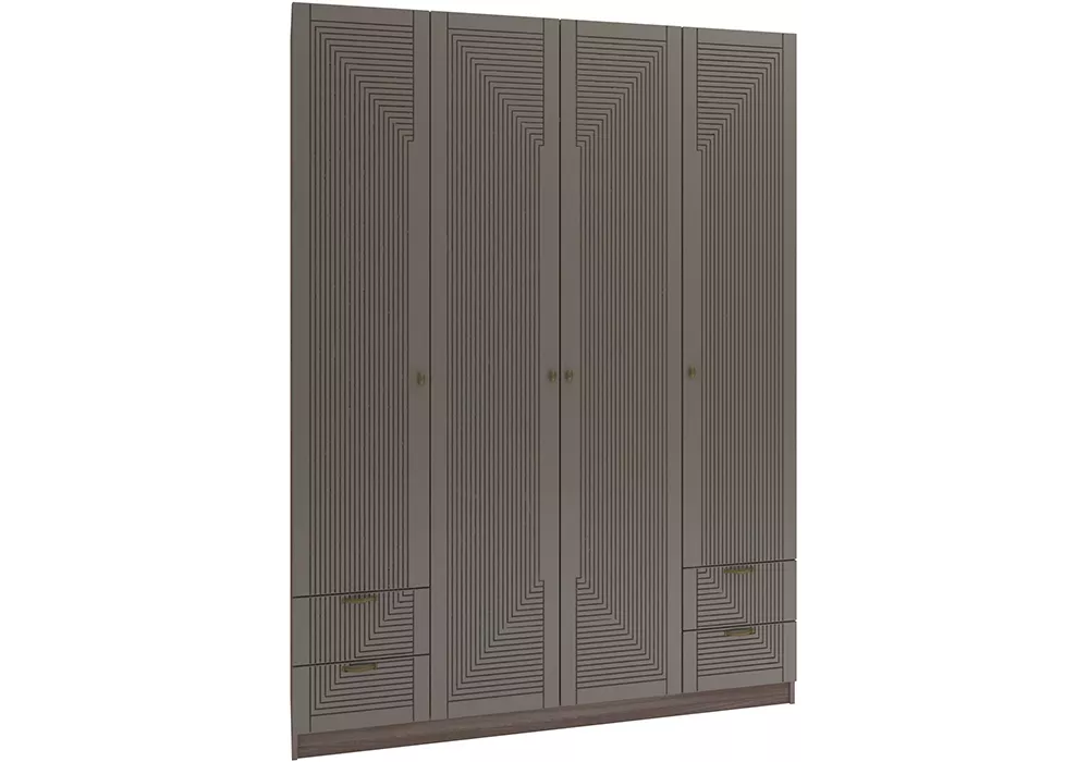 Шкаф коричневого цвета Фараон Ч-3 Дизайн-2
