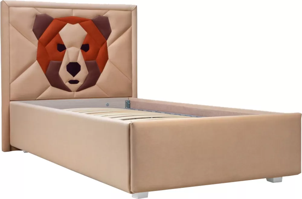 Кровать с ортопедическим матрасом Геометрия Bear Дизайн-1