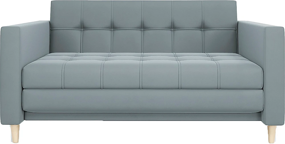 Прямой диван с механизмом аккордеон Квадро Плюш Дизайн-9