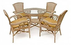 Комплект садовой мебели  Andrea стол4 кресла