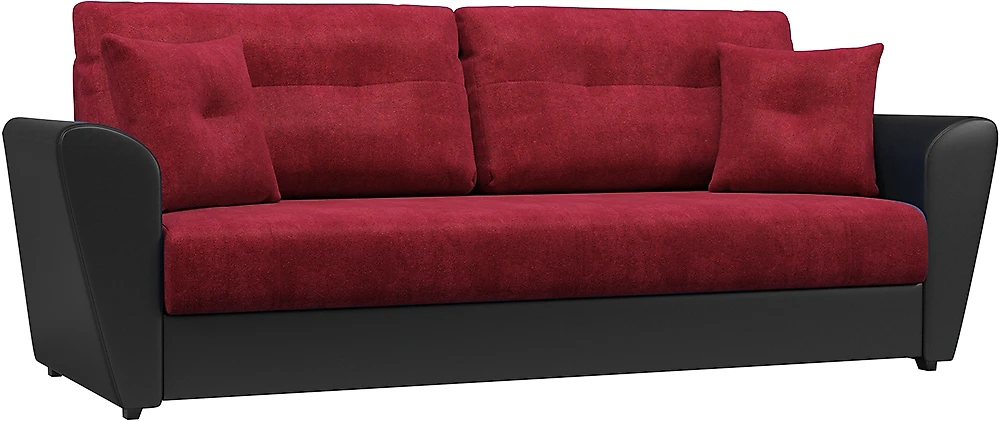 Прямой диван из велюра  Амстердам (Берг) Дизайн 3