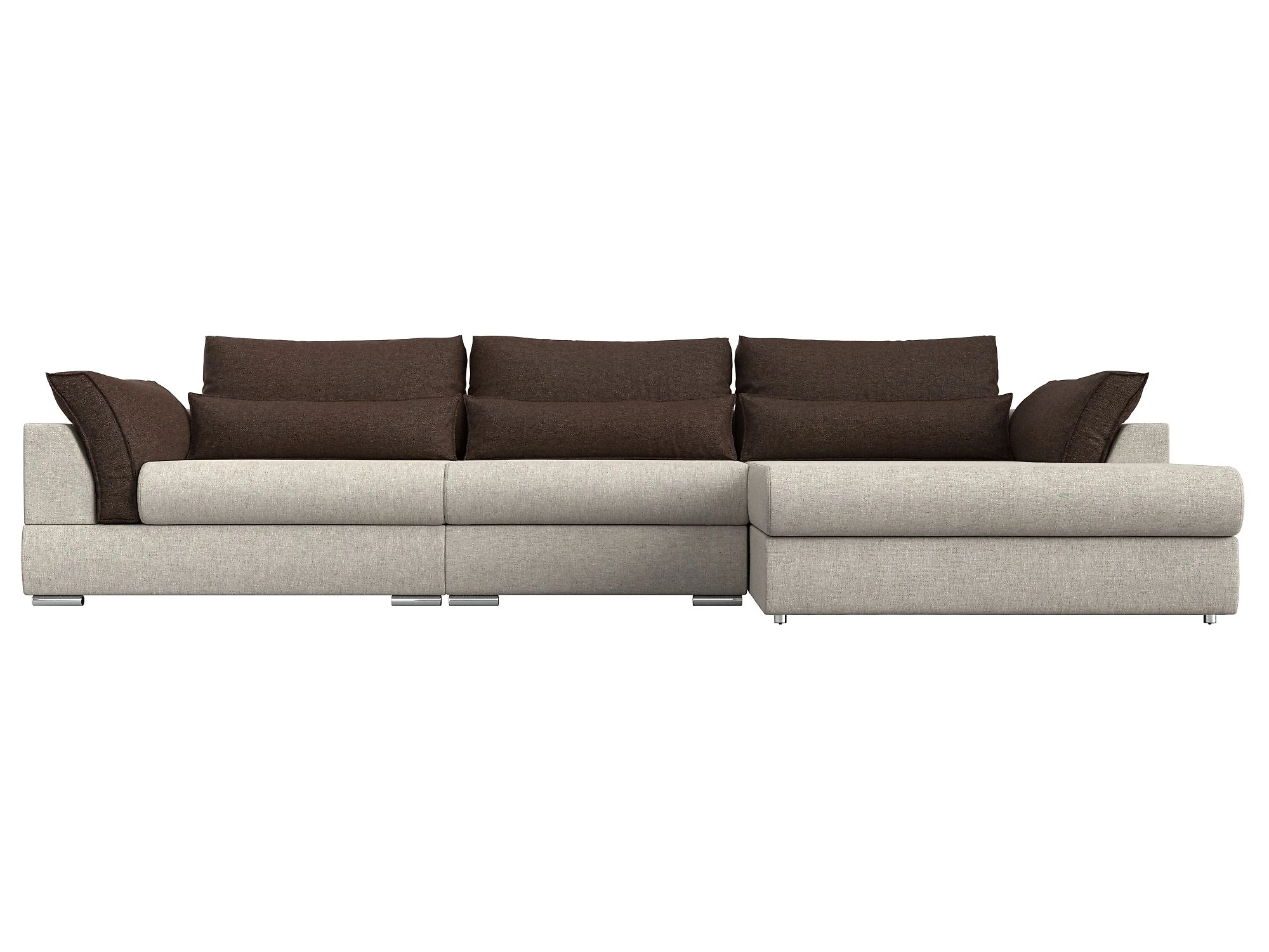 Угловой диван с независимым пружинным блоком Пекин Лонг Кантри Дизайн 2