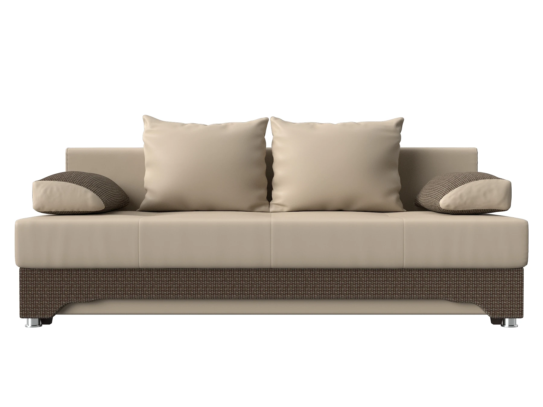 Прямой кожаный диван Ник-2 Дизайн 34