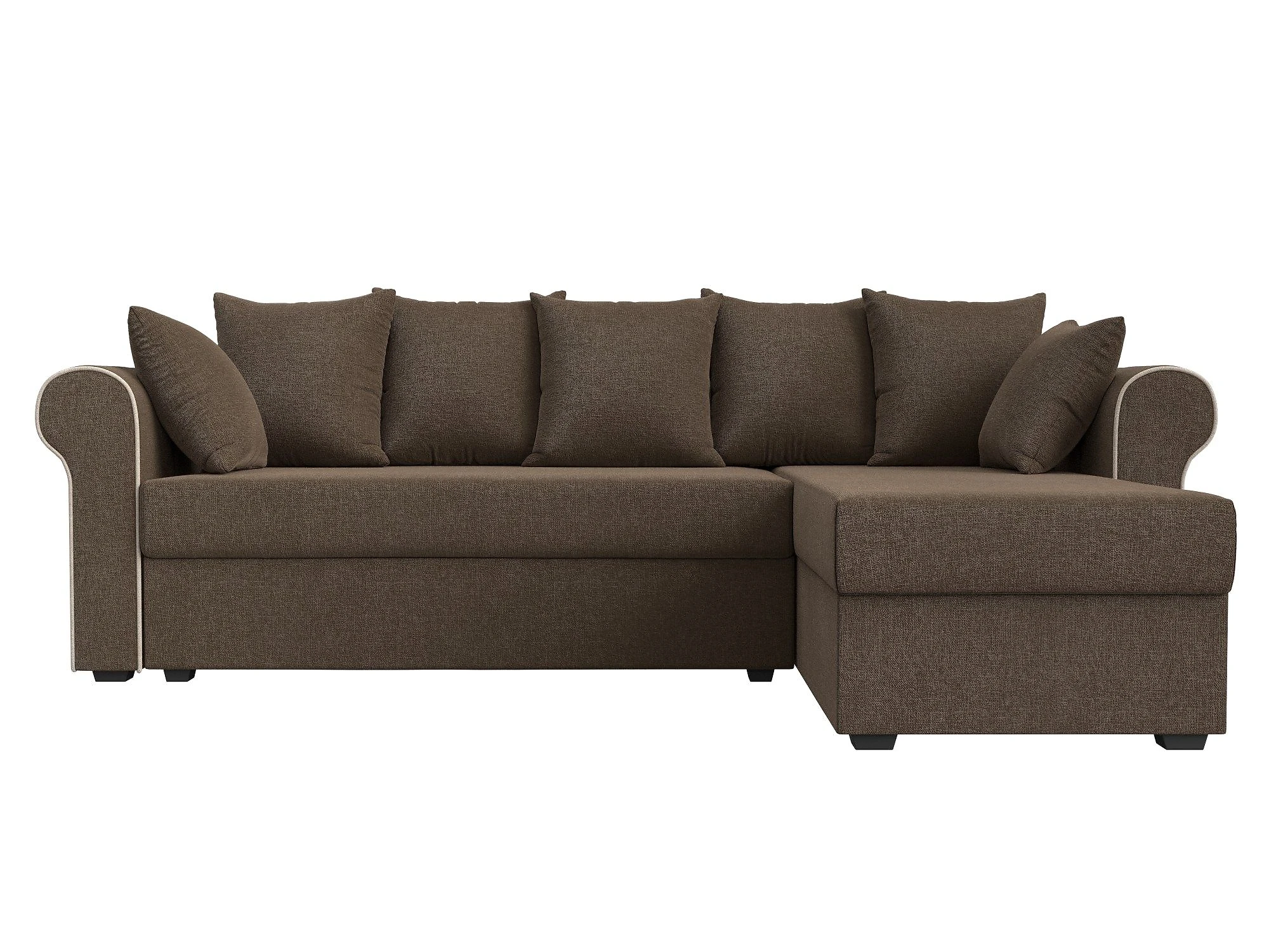  угловой диван из рогожки Рейн Кантри Дизайн 2
