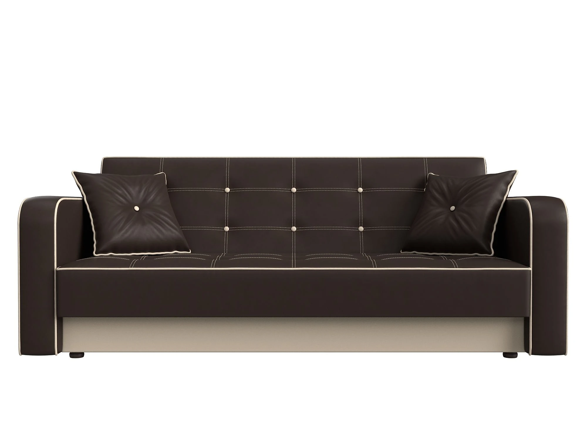 Раскладной кожаный диван Тур Дизайн 13