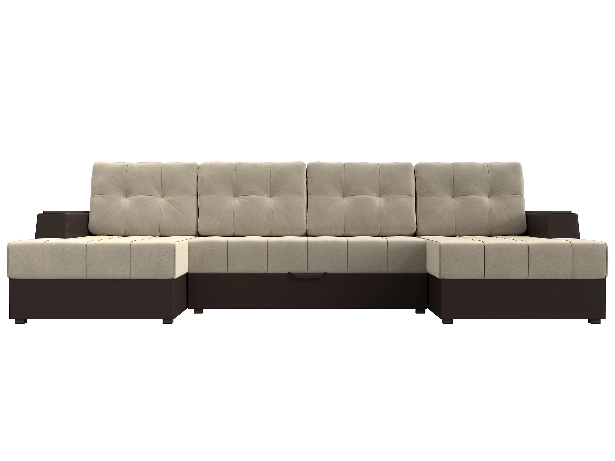  угловой диван с оттоманкой Эмир-П Дизайн 10