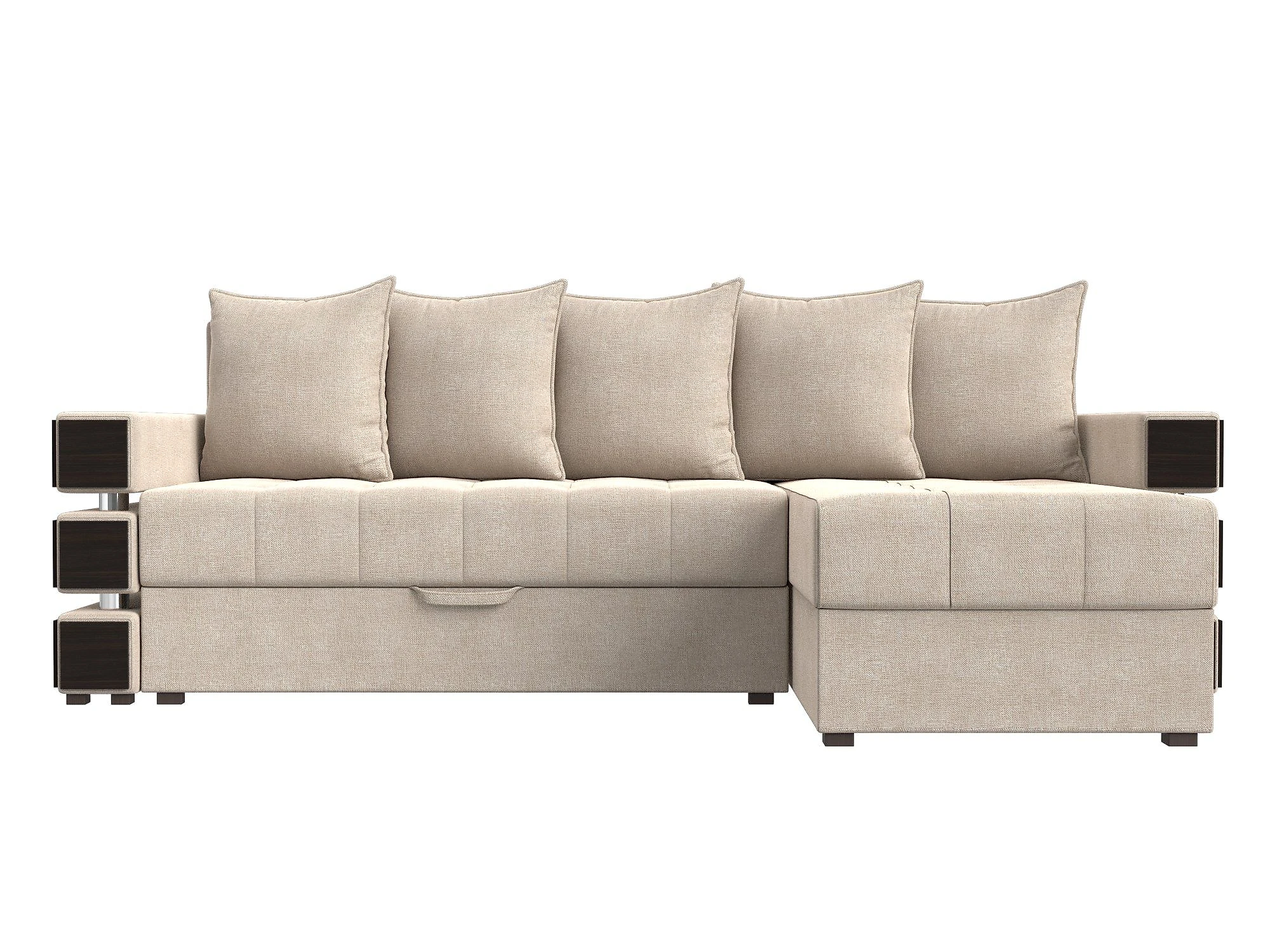  угловой диван из рогожки Венеция Кантри Дизайн 1