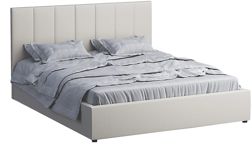 Двуспальная кровать с матрасом в комплекте Венера-3 (Афина) 160х200 Вайт с матрасом