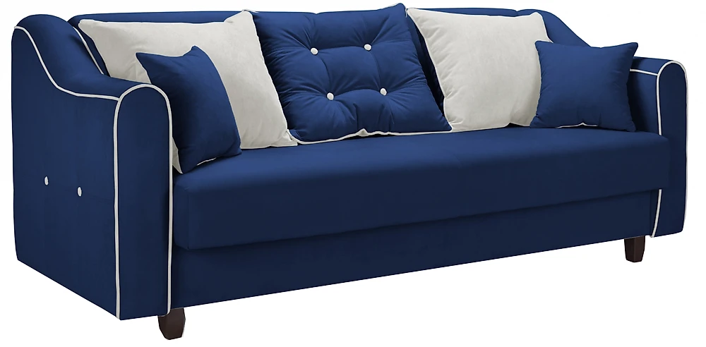 Синий диван Муссон 2 Дизайн 4