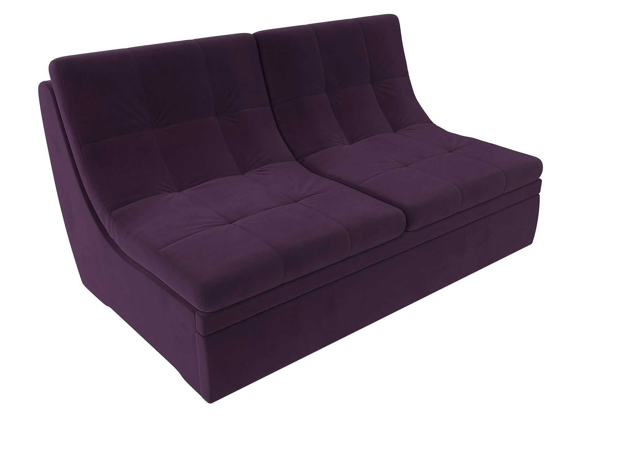 Фиолетовый модульный диван Холидей Плюш Дизайн 8
