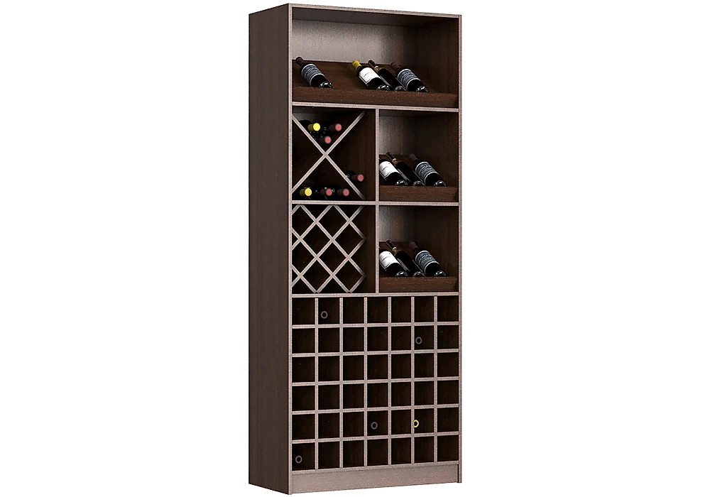 Высокий распашной шкаф Дионис-3 винный