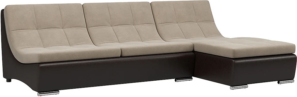 Модульный диван из велюра  Монреаль-1 Милтон