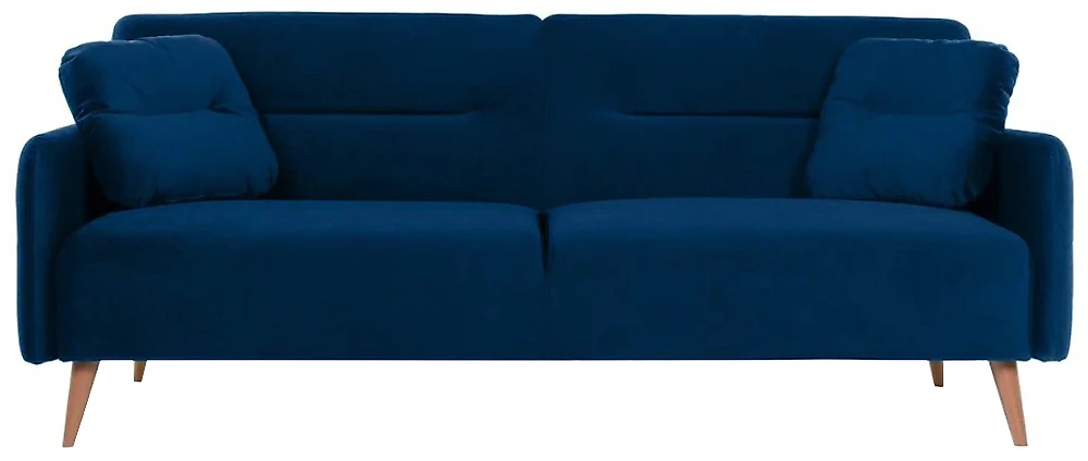 Синий диван книжка Хюгге трехместный Дизайн 3