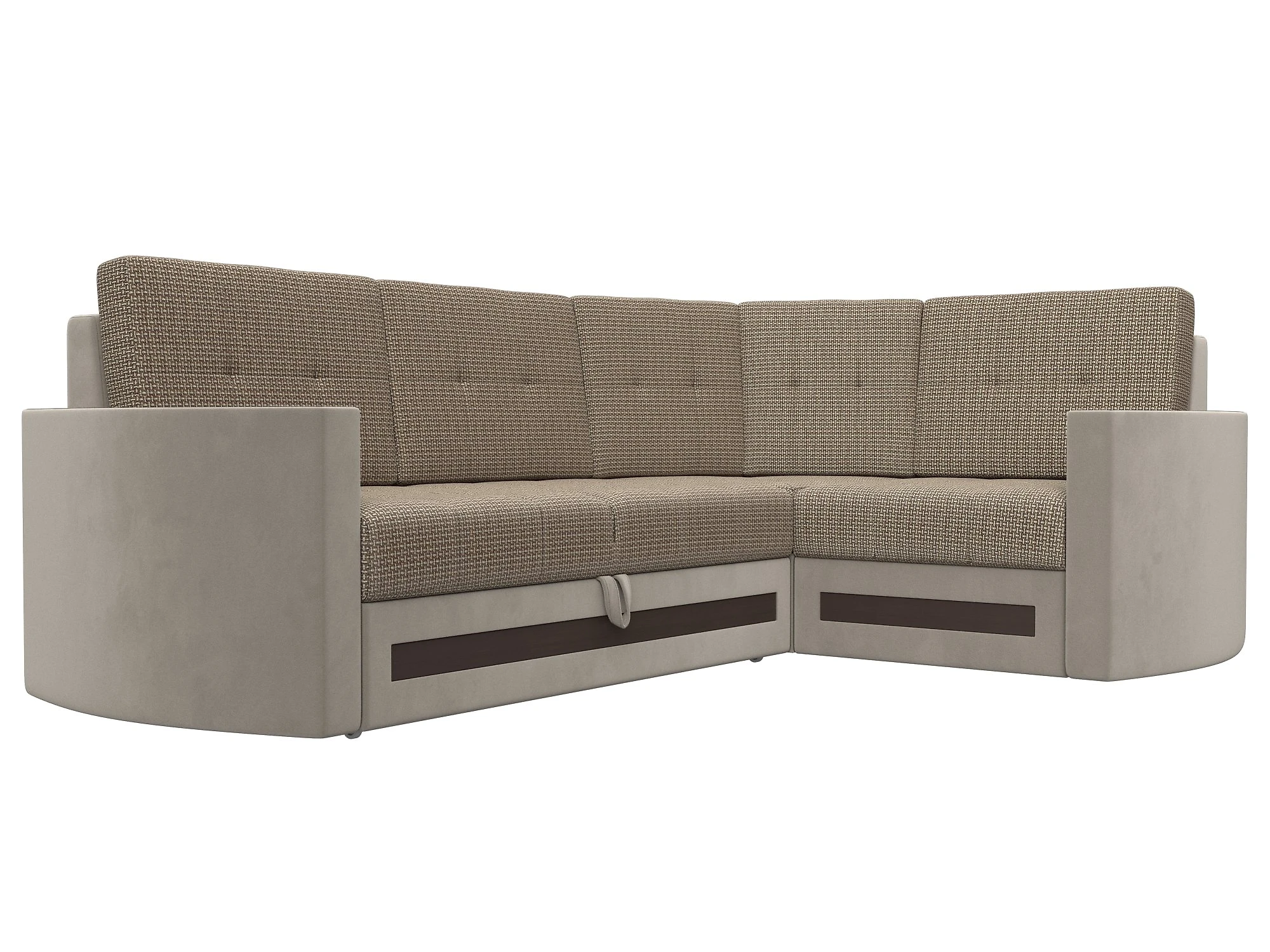  угловой диван из рогожки Белла Дизайн 35