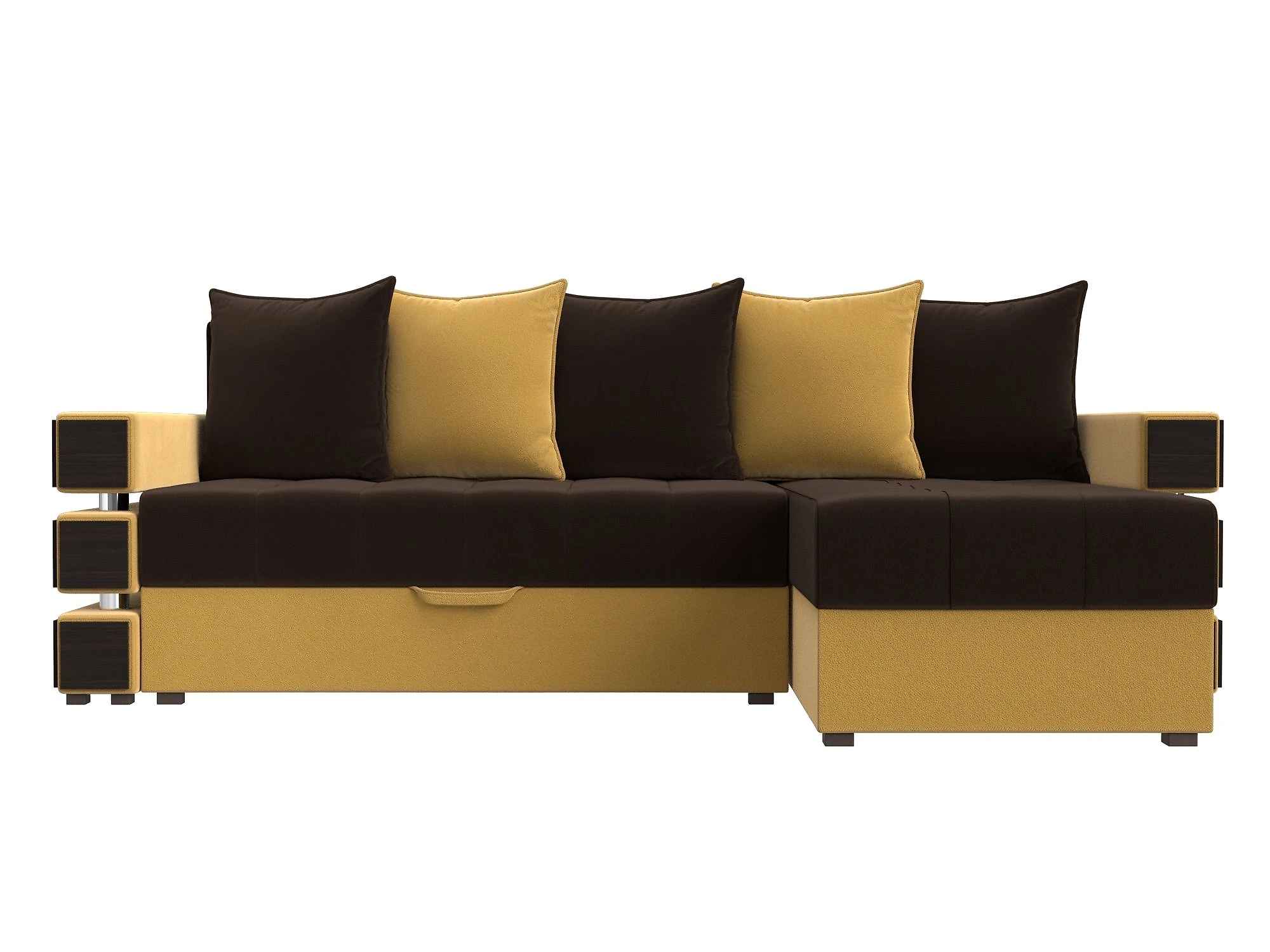 Угловой диван с ящиком для белья Венеция Дизайн 19